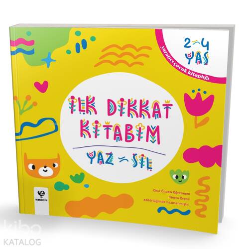 İlk Dikkat Kitabım - Yaz Sil - 1