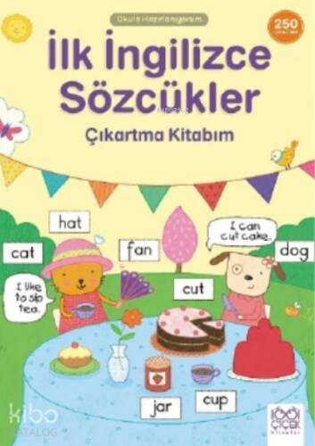 İlk İngilizce Sözcükler Çıkartma Kitabım- 250 Çıkartma - 1