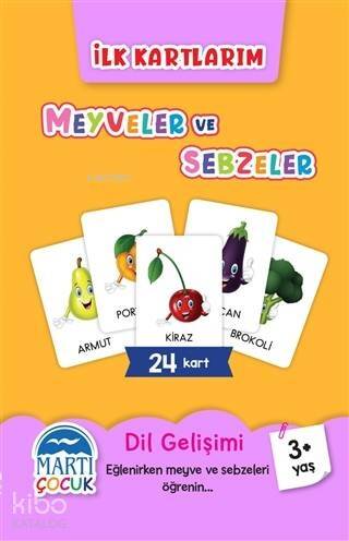 İlk Kartlarım - Meyveler ve Sebzeler - 1