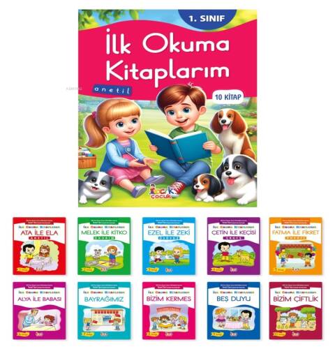 İlk Okuma Kitaplarım(10 Kitap) - 1