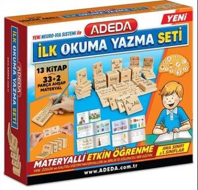 İlk Okuma Yazma Seti - 13 Kitap Takım - Ana Sınıfı ve 1.Sınıflar - 1