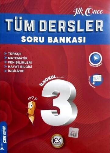 İlk Önce Yayıncılık 3. Sınıf Tüm Dersler Soru Bankası - 1