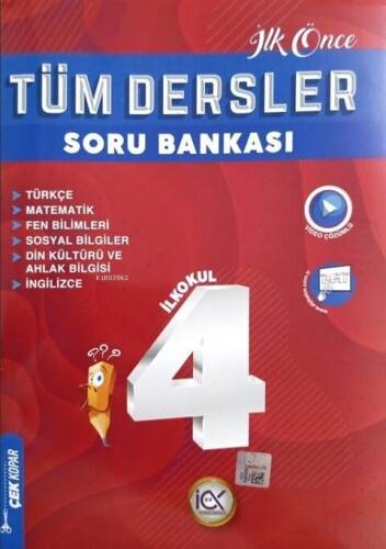 İlk Önce Yayıncılık 4. Sınıf Tüm Dersler Soru Bankası - 1