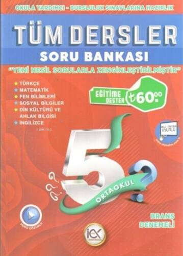 İlk Önce Yayıncılık 5. Sınıf Tüm Dersler Soru Bankası - 1