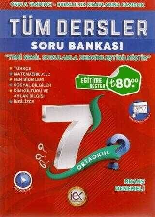 İlk Önce Yayıncılık 7. Sınıf Tüm Dersler Soru Bankası - 1