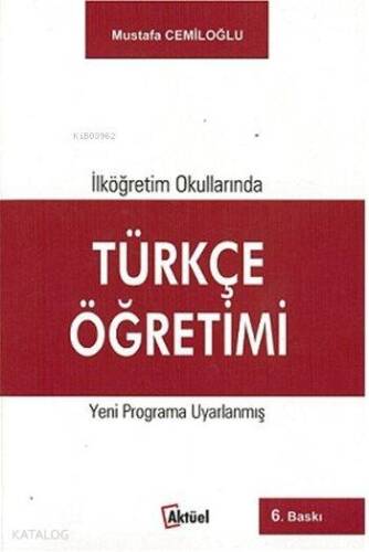 İlköğretim Okullarında Türkçe Öğretimi - 1