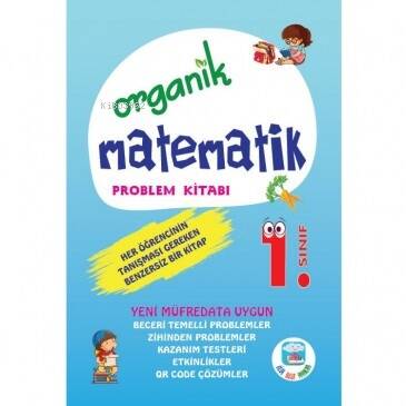 İlkokul 1.Sınıf Organik Matematik Problem Kitabı - 1