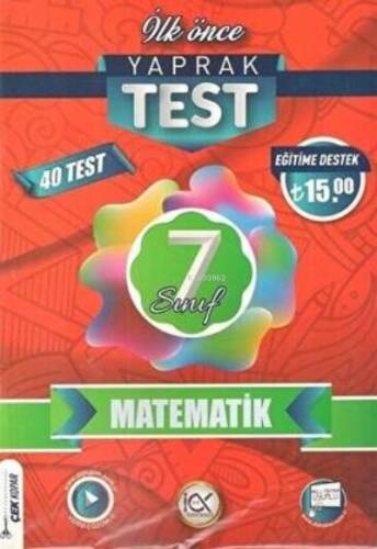 İlkönce 07.Sınıf Yaprak Test Matematik - 2023 - 1