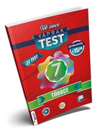 İlkönce 07.Sınıf Yaprak Test Türkçe - 2023 - 1