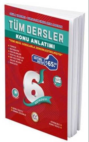 İlkönce 6.Sınıf K.A. Tüm Dersler - 2023 - 1