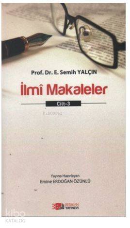 İlmi Makaleler Cilt - 3 - 1