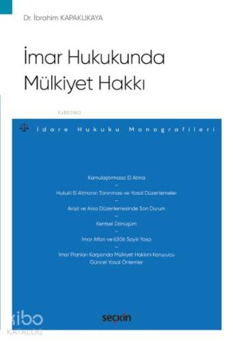 İmar Hukukunda Mülkiyet Hakkı - 1