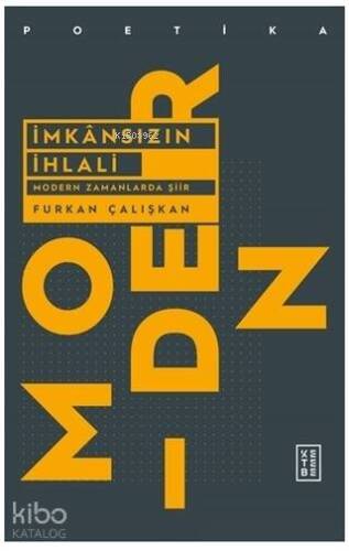 İmkansızın İhlali Modern Zamanlarda Şiir - 1