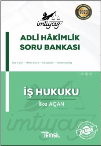 İmtiyaz Adli Hakimlik Soru Bankası İş Hukuku - 1