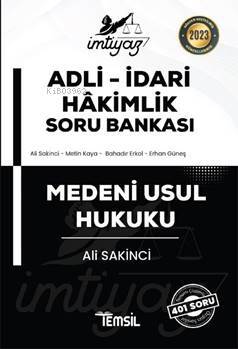 İmtiyaz Adli İdari Hakimlik Medeni Usul Hukuku Soru Bankası - 1