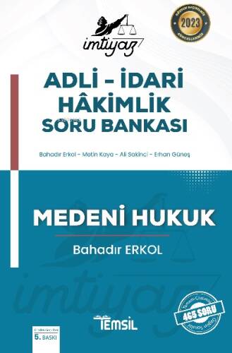 İmtiyaz Adli - İdari Hakimlik Soru Bankası Medeni Hukuk - 1