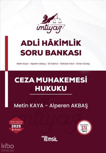 İmtiyaz Adli-İdari Hâkimlik Soru Bankası - Ceza Muhakemesi Hukuku - 1