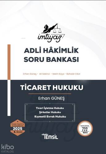 İmtiyaz Adli-İdari Hâkimlik Soru Bankası - Ticaret Hukuku - 1