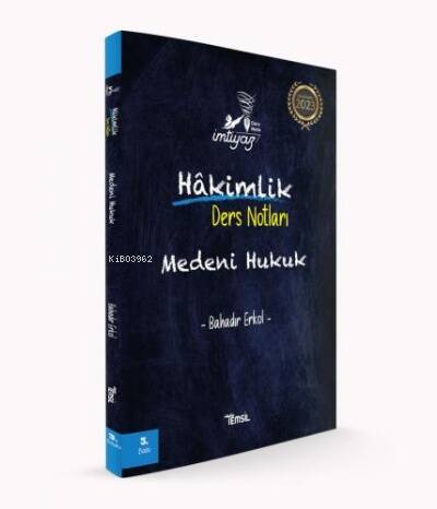 İmtiyaz Hakimlik Ders Notları Medeni Hukuk - 1