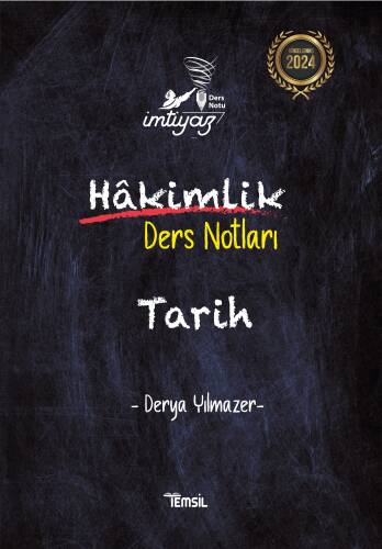 İmtiyaz Hakimlik Ders Notları Tarih - 1