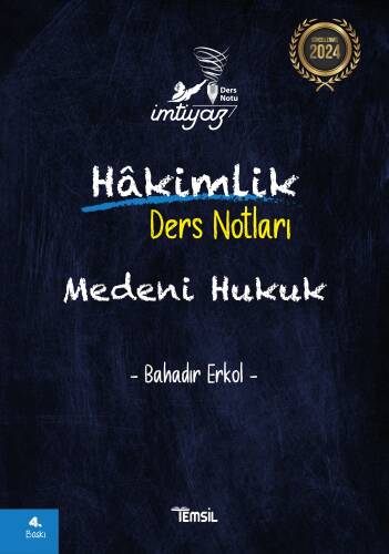 İmtiyaz Medeni Hukuk Hakimlik Ders Notları - 1