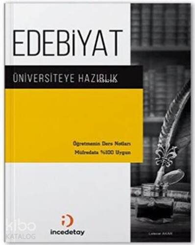 İnce Detay Üniversiteye Hazırlık El Kitabı Edebiya - 1