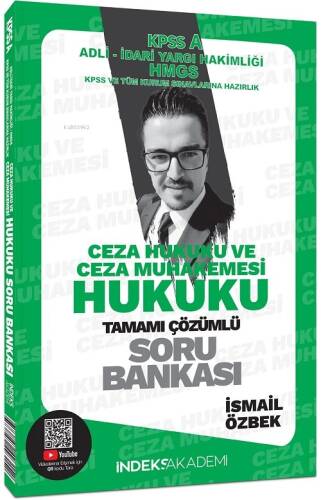 İndeks Akademi 2025 KPSS A Grubu Ceza Hukuku ve Ceza Muhakemesi Hukuku Soru Bankası Çözümlü - 1