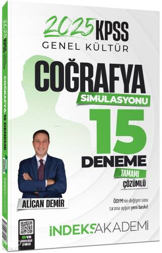 İndeks Akademi 2025 KPSS Coğrafya Simülasyonu 15 Deneme Çözümlü - 1