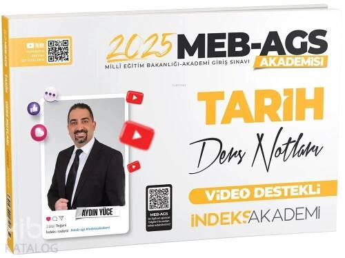 İndeks Akademi 2025 MEB-AGS Akademisi Tarih Video Ders Notları - 1