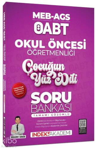 İndeks Akademi 2025 ÖABT MEB-AGS Okul Öncesi Öğretmenliği Çocuğun Yüz Dili Soru Bankası Çözümlü - 1