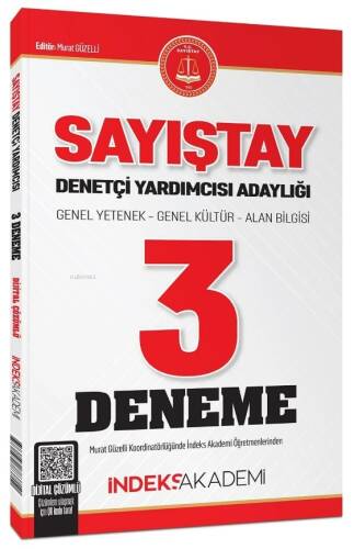 İndeks Akademi Sayıştay Denetçi Yardımcısı Adaylığı 3 Deneme Çözümlü - 1