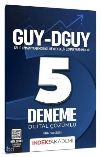 İndeks Akademi Yayıncılık GUY-DGUY Gelir Uzman Yardımcılığı 5 Deneme Çözümlü - 1