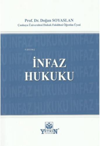 İnfaz Hukuku - 1