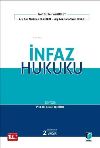 İnfaz Hukuku - 1