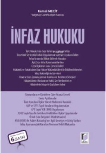 İnfaz Hukuku - 1