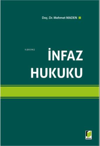 İnfaz Hukuku - 1