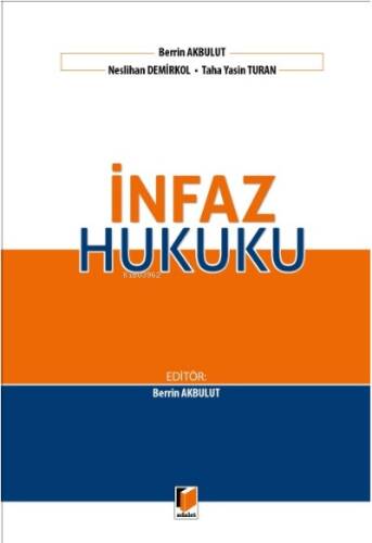 İnfaz Hukuku - 1