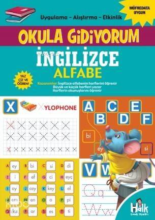 İngilizce Alfabe - Okula Gidiyorum; Uygulama - Alıştırma - Etkinlik - 1