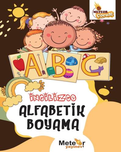 İngilizce Alfabetik Boyama Kitabı - 1