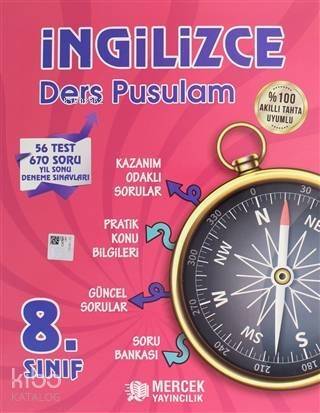 İngilizce Ders Pusulam 8. Sınıf 56 Test 670 Soru Yıl Sonu Deneme Sınavı - 1