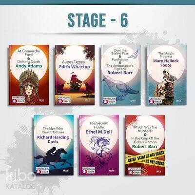 İngilizce Hikaye Kitabı Seti Stage - 6 (7 Kitap Takım) - 1