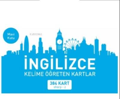 İngilizce Kelime Öğreten Kartlar Mavi Kutu (Sharp-z) - 1