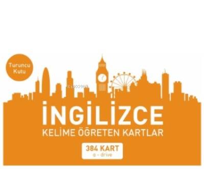 İngilizce Kelime Öğreten;Kartlar Turuncu Kutu (abacus- drive) - 1