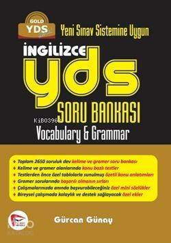 İngilizce YDS Soru Bankasi; Vocabulary & Grammar - GOLD YDS Serisi - 1