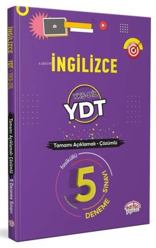 İngilizce YKS-DİL YDT Tamamı Çözümlü 5 Deneme Sınavı - 1