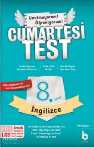 İngilizce;Cumartesi Test - 1