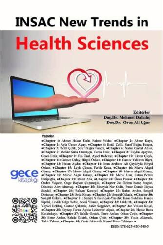 Insac New Trends in Health Sciences - 1