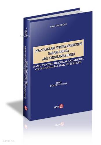 İnsan Hakları Avrupa Mahkemesi Kararlarında Adil Yargılanma Hakkı - 1