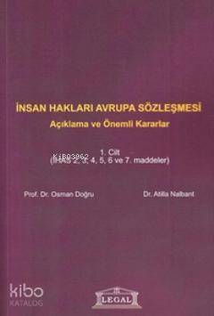 İnsan Hakları Avrupa Sözleşmesi 1; Açıklama ve Önemli Kararlar - 1