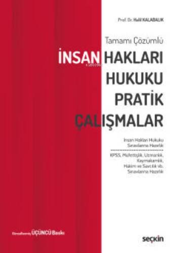 İnsan Hakları Hukuku Pratik Çalışmalar - 1